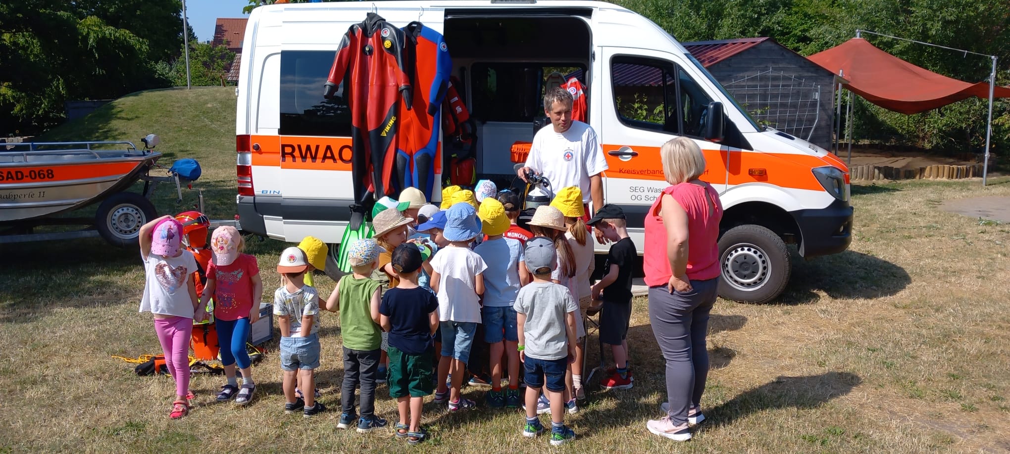 Besuch im Kindergarten