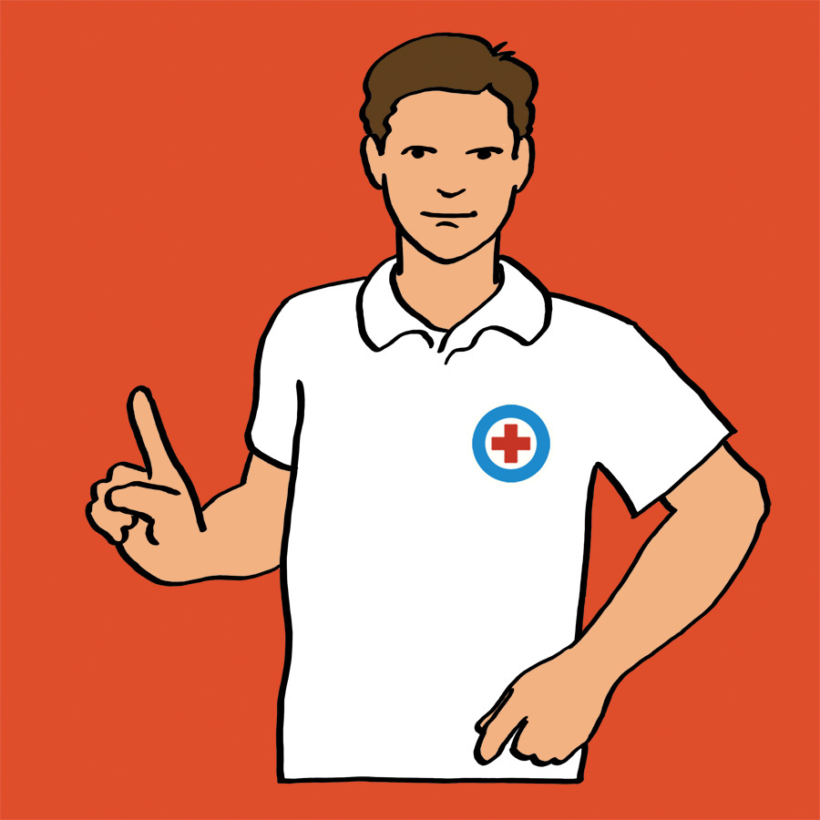 kurze Trainingspause