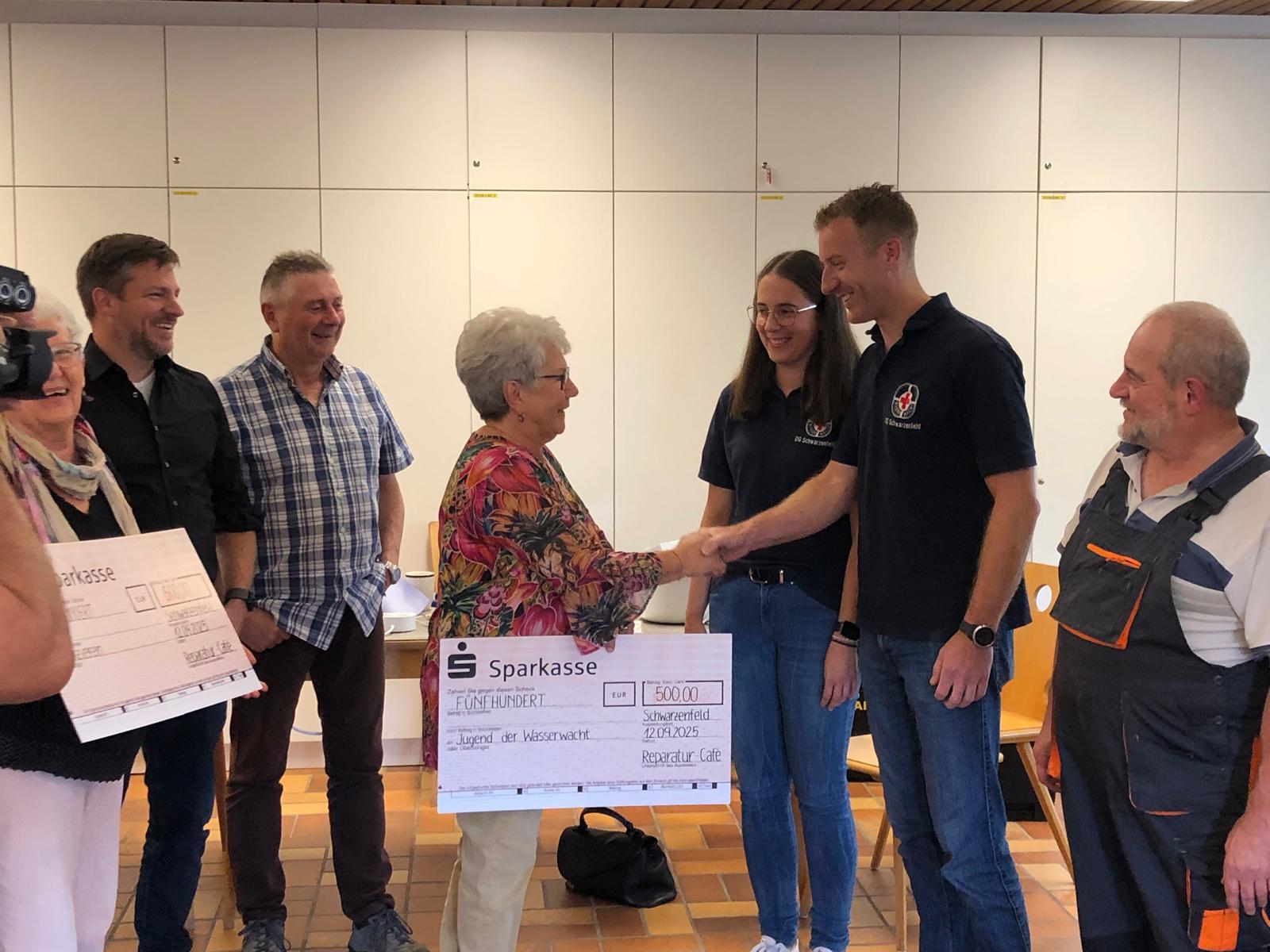 Spendenübergabe