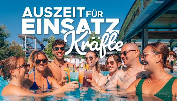 Aktion „Auszeit für Einsatzkräfte“ der Therme Erding